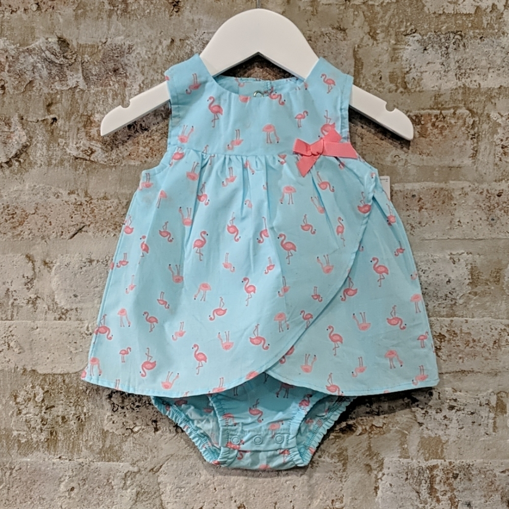 Carter's flamingo dress